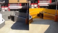 ZBS BORDÜR BOYASI (Otopark duvarlarının ve kaldırım taşlarının farkedilmesini sağlayan boya)