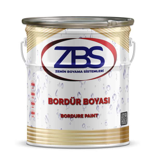 ZBS BORDÜR BOYASI (Otopark duvarlarının ve kaldırım taşlarının farkedilmesini sağlayan boya)