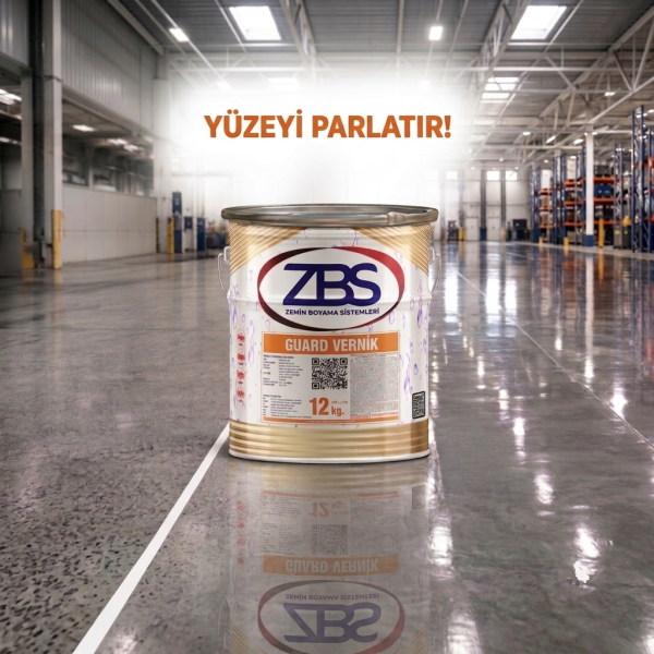 ZBS GUARD VERNİK ( Parlak beton koruyucu, geç kirlenip-kolay temizlenme sağlar)