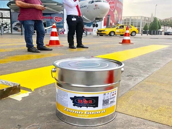 ZBS GUARD VERNİK ( Beton cilası, şeffaf, koruyucu, geç kirlenip-kolay temizlenme sağlar)