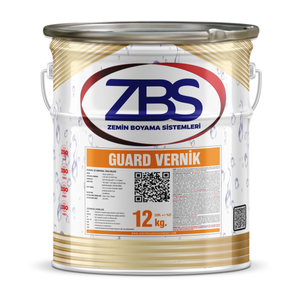 ZBS GUARD VERNİK ( Şeffaf, geç kirlenip, kolay temizlenme ve daha parlak bir zemin için)