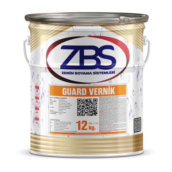 ZBS GUARD VERNİK ( Parlak beton koruyucu, geç kirlenip-kolay temizlenme sağlar) 6 Kg.