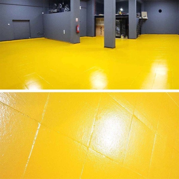 ZBS 2K FLOOR PLUS - Sıvı seramik (kapalı alan seramik üstü zemin boyası) RAL 7047 Orta açık gri (İlk 4'te 2.) - 10 Kg.