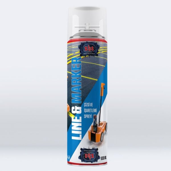 ZBS LİNE & MARKER 600 ML  Ters kafa (Zemin çizgi ve işaretleme spreyi)