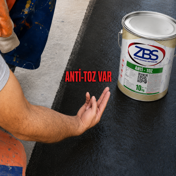 ZBS ANTİ-TOZ 1K (Tozumayı anında keser ve zemini doyurur.)