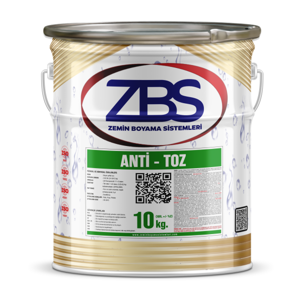 ZBS ANTİ-TOZ (Tozumalı zeminlerdeki tozumayı anında keser ve zemini doyurur.)