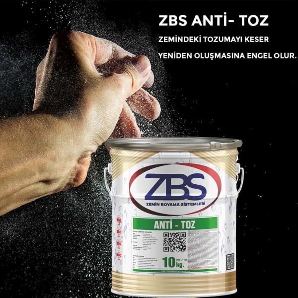 ZBS ANTİ-TOZ (Tozumalı zeminlerdeki tozumayı anında keser ve zemini doyurur.)