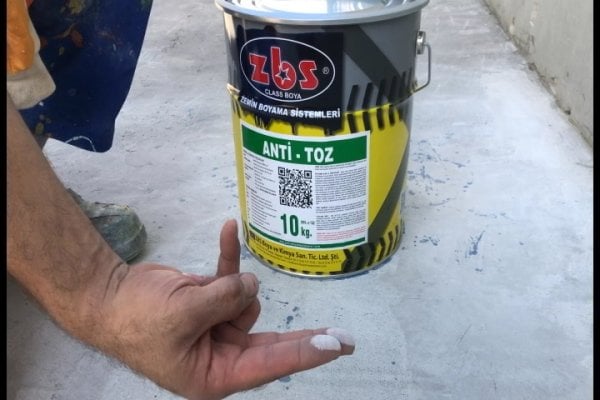 ZBS ANTİ-TOZ 1K (Tozumayı anında keser ve zemini doyurur.)