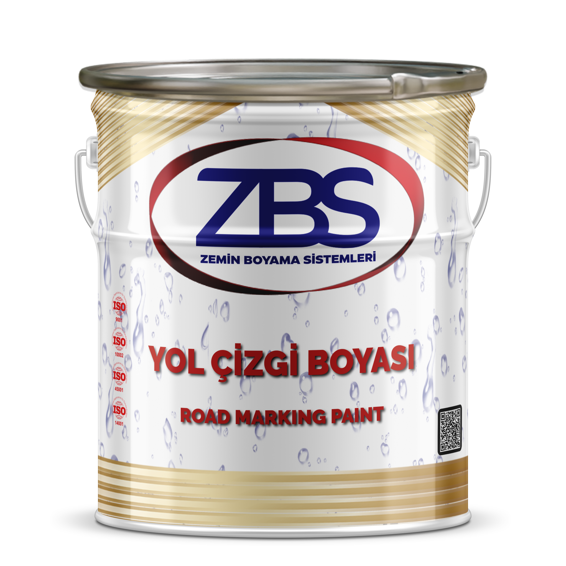 ZBS YOL ÇİZGİ BOYASI - (Asfalt zeminlerde çizgi ve işaretleme yapan boya)