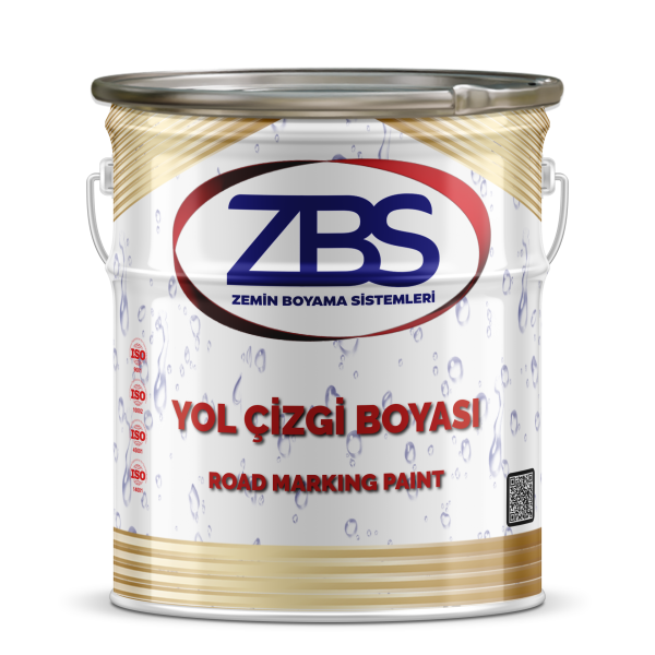 ZBS YOL ÇİZGİ BOYASI - (Asfalt zeminlerde çizgi ve işaretleme yapan boya)