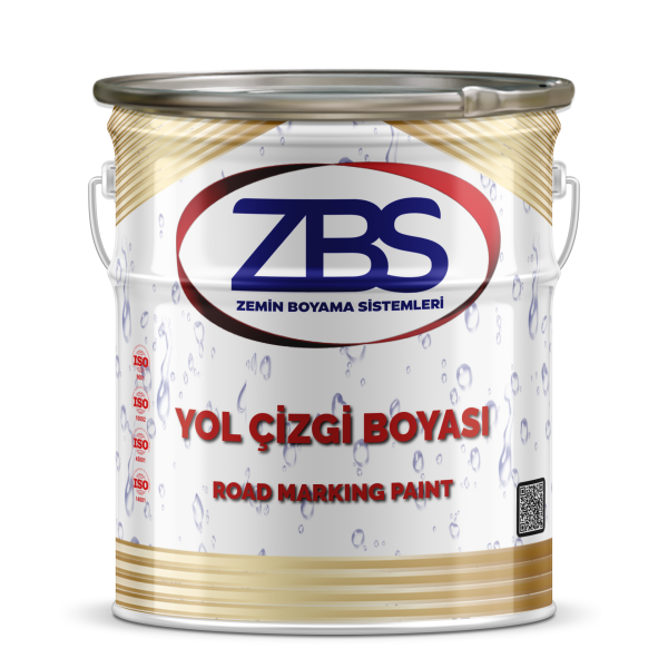 ZBS YOL ÇİZGİ BOYASI - (Asfalt zeminlerde çizgi ve işaretleme yapan boya)