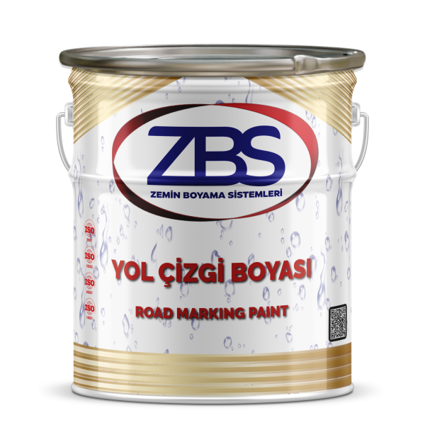 ZBS YOL ÇİZGİ BOYASI - (Asfalt zeminlerde çizgi ve işaretleme yapan boya)