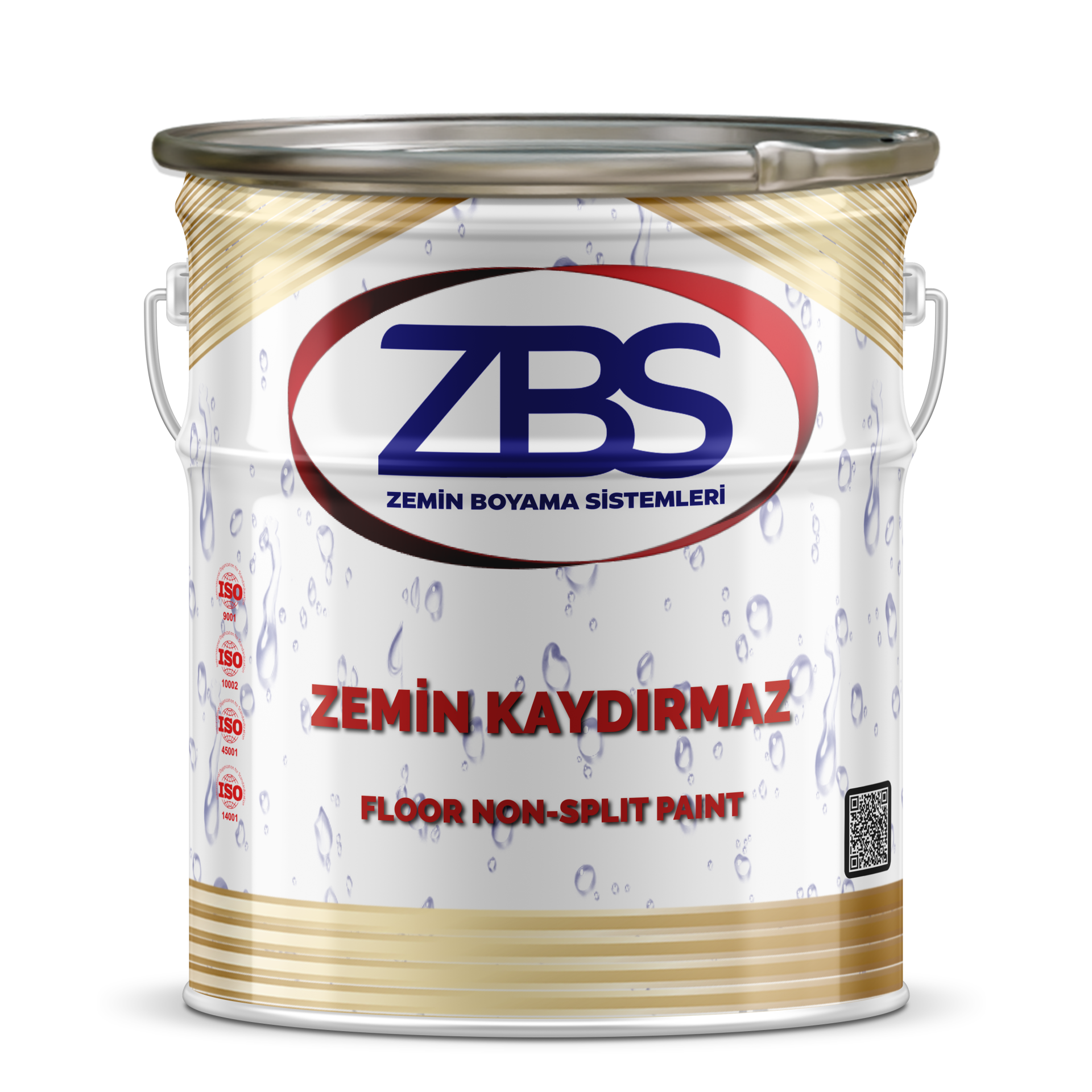 ZBS ZEMİN KAYDIRMAZ BOYASI (Araç ve Yayalar için kaymazlık sağlayan boya) RAL 1023