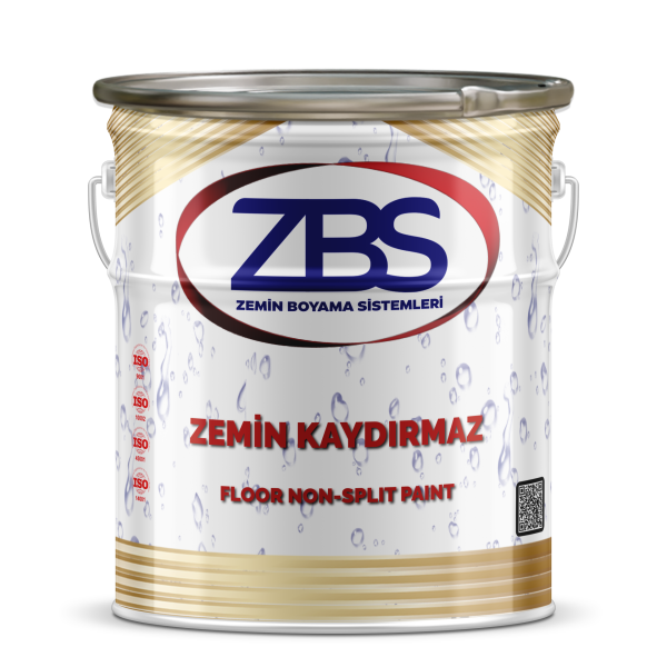 ZBS ZEMİN KAYDIRMAZ BOYASI (Araç ve yayalar için kaymazlık sağlayan boya)