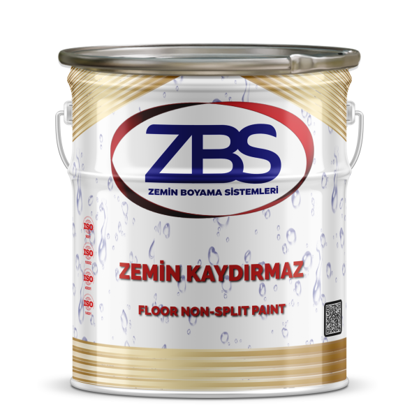 ZBS ZEMİN KAYDIRMAZ BOYASI (Araç ve yayalar için kaymazlık sağlayan boya) RAL 7016 Antrasit gri (ilk 4'de 3.)