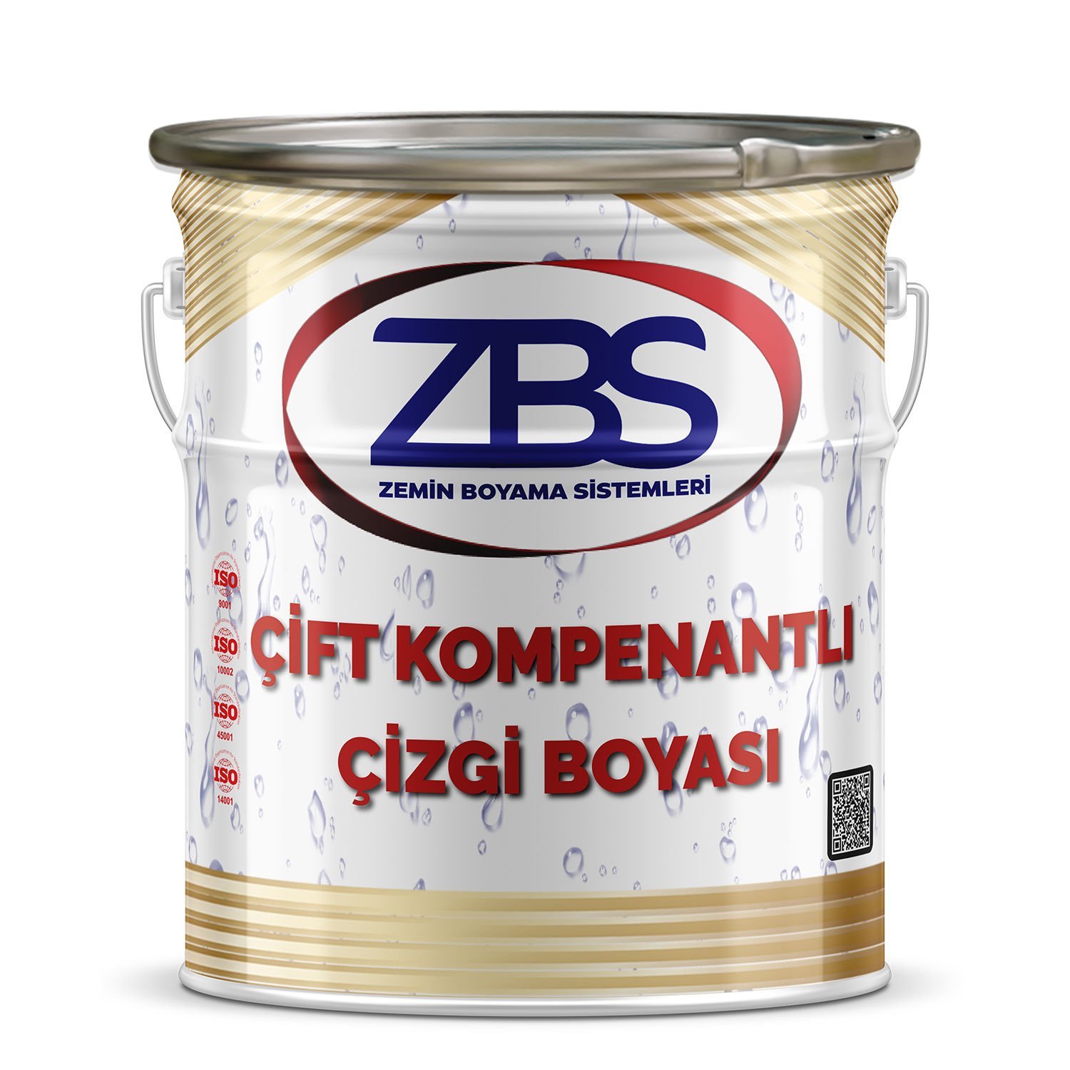 ZBS ÇİFT KOMPENANTLI ÇİZGİ BOYASI (Kalın çizgi ve işaretleme uygulamaları için, hiç çıkmayan boya)