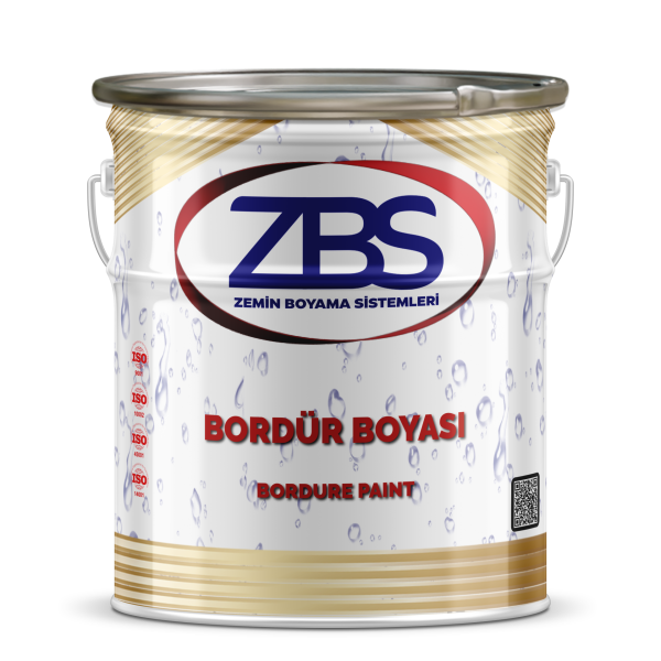 ZBS BORDÜR BOYASI (Otopark duvarlarının ve kaldırım taşlarının farkedilmesini sağlayan boya)
