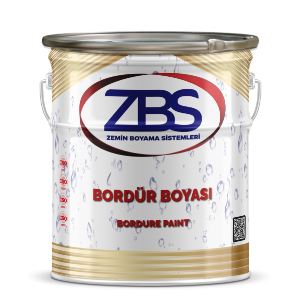ZBS BORDÜR BOYASI (Otopark duvarlarının ve kaldırım taşlarının farkedilmesini sağlayan boya)