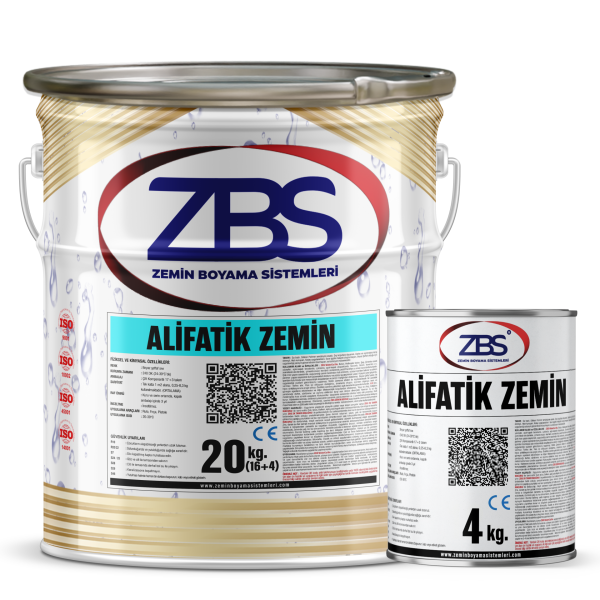 ZBS 2K ALİFATİK ZEMİN BOYASI (YÜKSEK UV ALTINDAKİ SERAMİK, METAL V.B ZEMİN BOYASI)