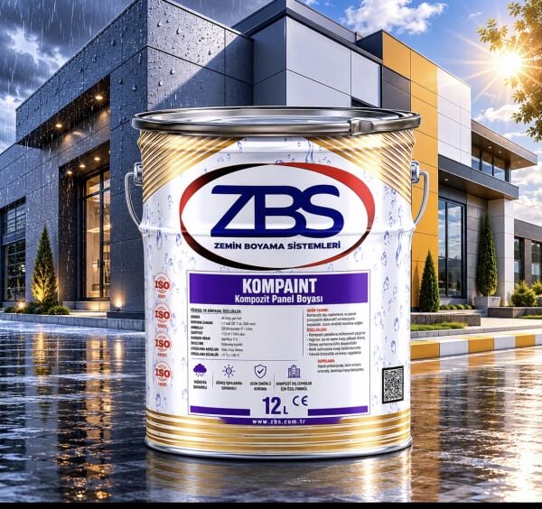 ZBS KOMPAINT (Kompozit panel, metal boyası) 12Lt.