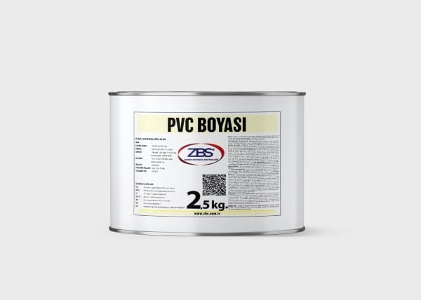 ZBS PVC BOYASI 2,5KG. (pvc doğrama ve eşyalarınızı yepyeni yapar)