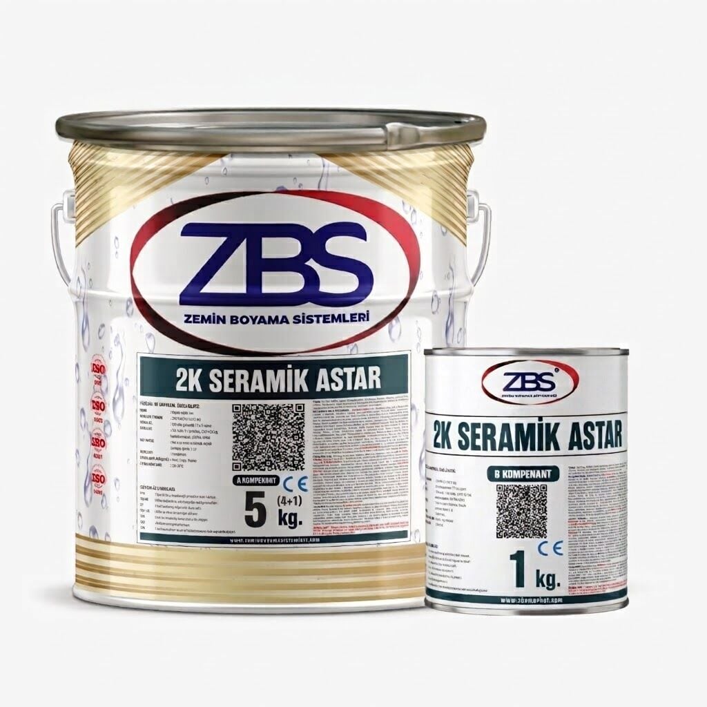 ZBS 2K Seramik astar (seramik zeminlere çok güçlü tutunuş) 5 Kg.