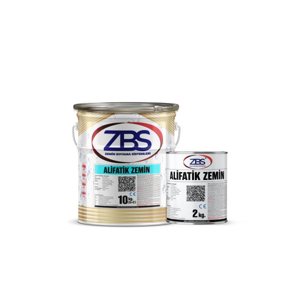 ZBS ALİFATİK ZEMİN BOYASI (YÜKSEK UV ALTINDAKİ SERAMİK, METAL V.B ZEMİN BOYASI) 10 Kg. - RAL 9005