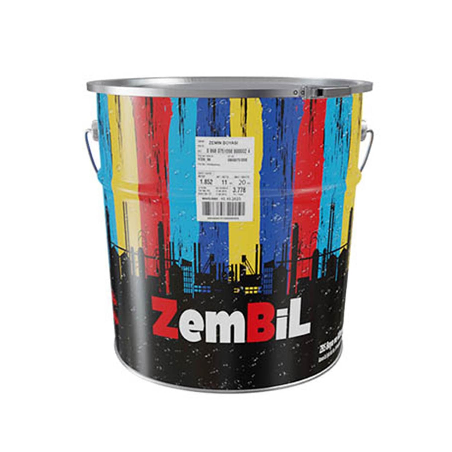 ZEMBİL ZEMİN BOYASI 20kg. (Ekonomik zemin boyası)