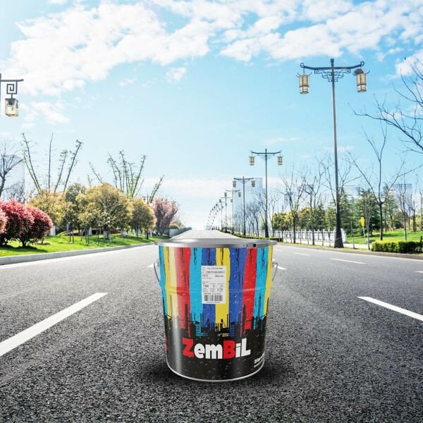 ZEMBİL YOL ÇİZGİ BOYASI 20kg. (Ekonomik yol çizgi boyası)