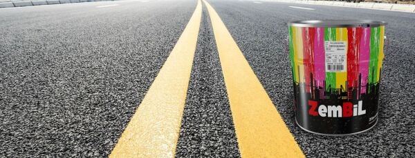 ZEMBİL YOL ÇİZGİ BOYASI 20kg. (Ekonomik yol çizgi boyası)