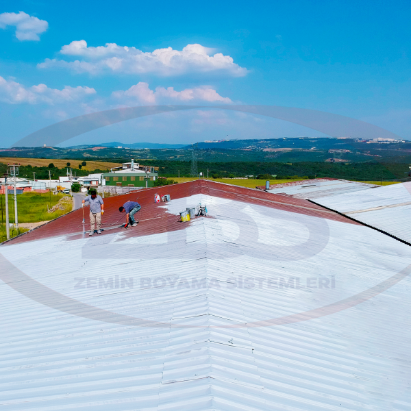 ZBS TRAPAINT (Trapez sac, paslı metal çatı boyası) 18kg. Özel Renk Bildirmek İstiyorum