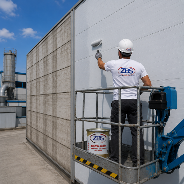 ZBS TRAPAINT (Trapez sac, paslı metal çatı boyası) 18kg.