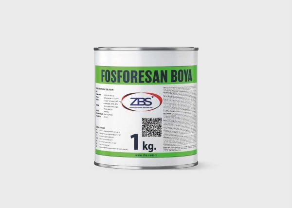 ZBS FOSFORESAN BOYA - (FOSFORLU BOYA - KARANLIKTA IŞIK VEREN BOYA)