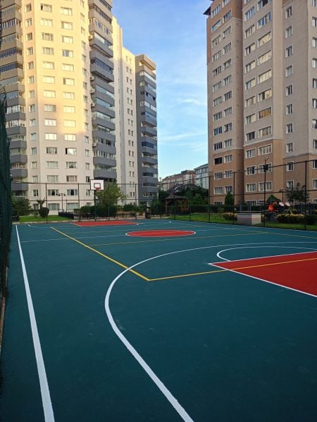 ZBS TENİS KORT BOYASI (Tenis kortları ve spor sahalarının zeminleri için)