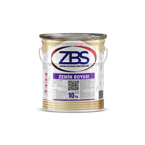 ZBS ZEMİN BOYASI - (TÜRKİYE'nin EN ÇOK TERCİH EDİLEN ZEMİN BOYASI) RAL 3000 - 10 Kg.