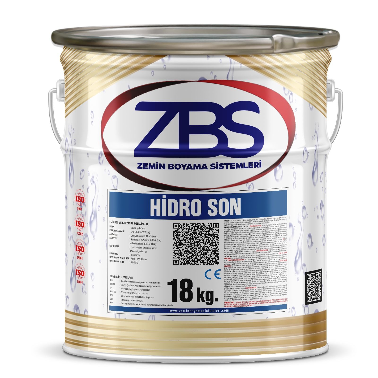 ZBS Hidro SON (güçlü, esnek iç-dış su izolasyonu)