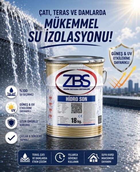 ZBS Hidro SON (güçlü, esnek iç-dış su izolasyonu)