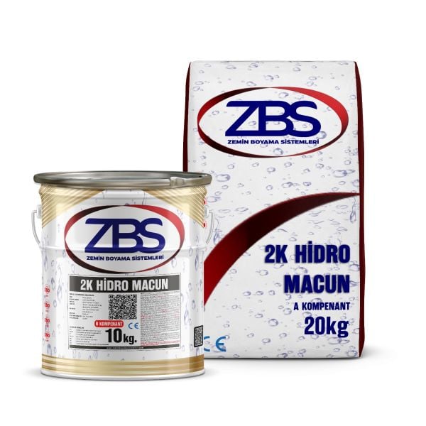 ZBS 2K Hidro Macun Su izolasyonu. Çok elastik. Maksimum UV dayanımı 30kg/tkm