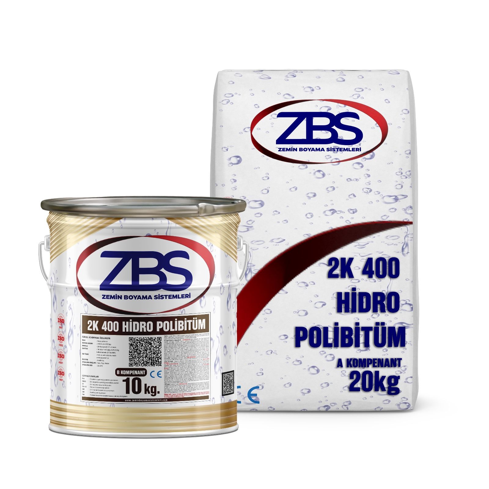 ZBS 2K 400 Hidro Polibitüm (%400 esnek, Temel, perde poliüretan su izolasyonu)