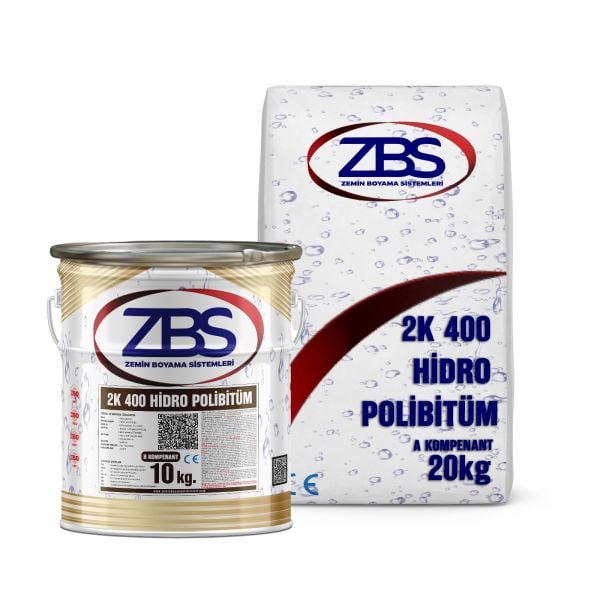ZBS 2K 400 Hidro Polibitüm (%400 esnek, Temel, perde poliüretan su izolasyonu)