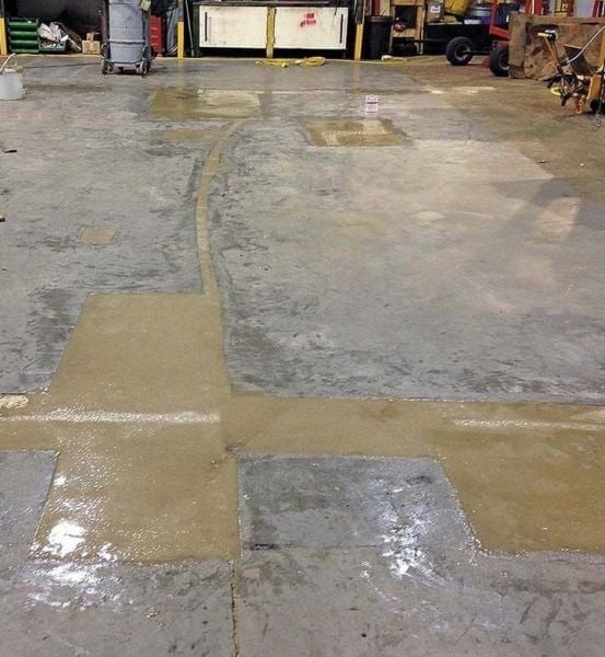 ZBS EKO 2K ZEMİN TAMİR MACUNU 19kg./tkm. (16+3) (Ekonomik zemin tamir macunu)