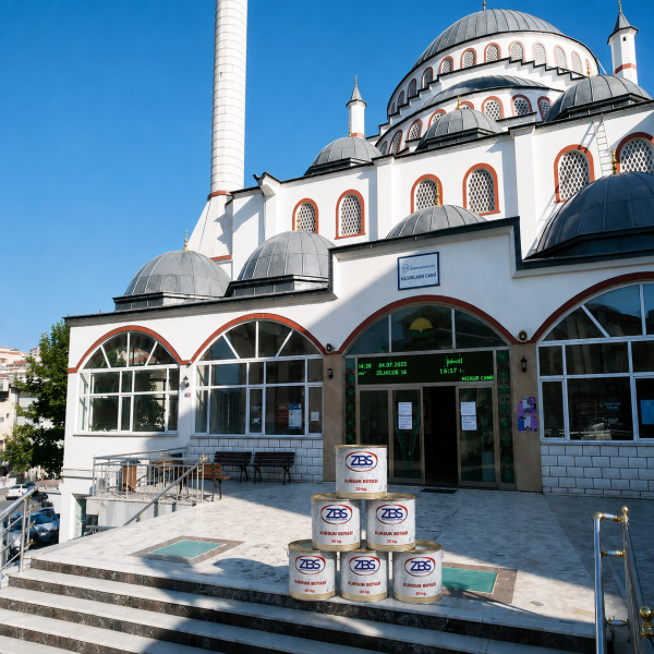 ZBS KURŞUN BOYASI (Cami kubbelerinin ve çatılarının kurşun zeminleri için)