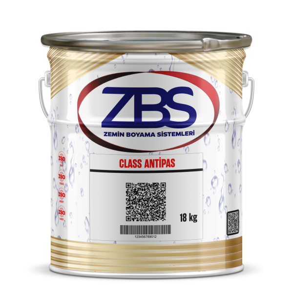 ZBS  ANTİPAS 18kg. (Hızlı kuruyan, Pas önleyici, Antikorozif metal astarı)