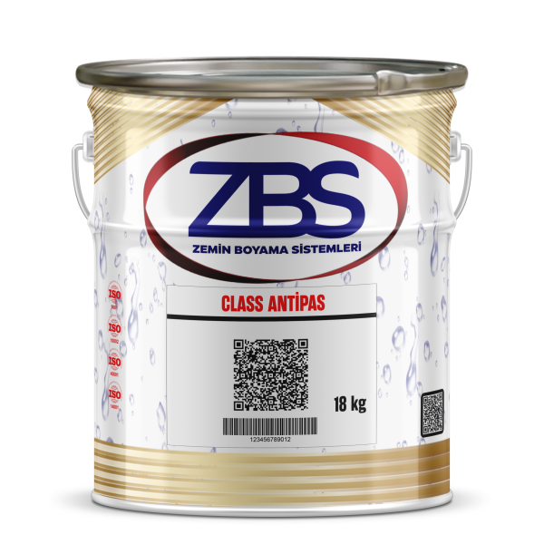 ZBS  ANTİPAS 18kg. (Hızlı kuruyan, Pas önleyici, Antikorozif metal astarı)