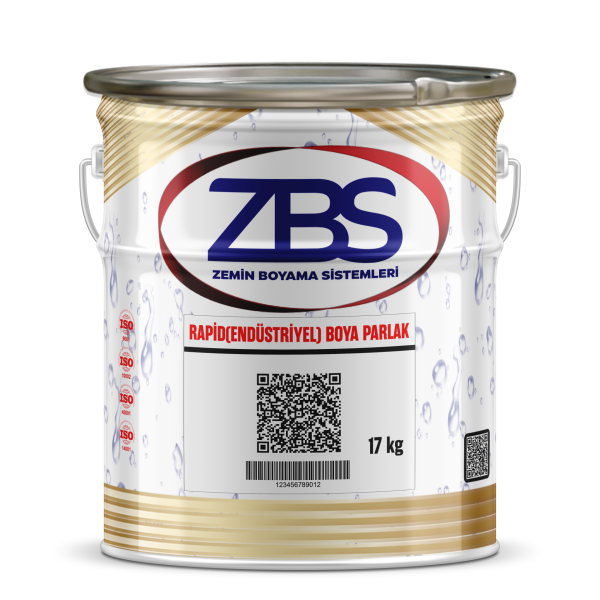 ZBS RAPİD (ENDÜSTRİYEL) BOYA 17 kg. (Çok hızlı koruyan, güçlü metal boyası)
