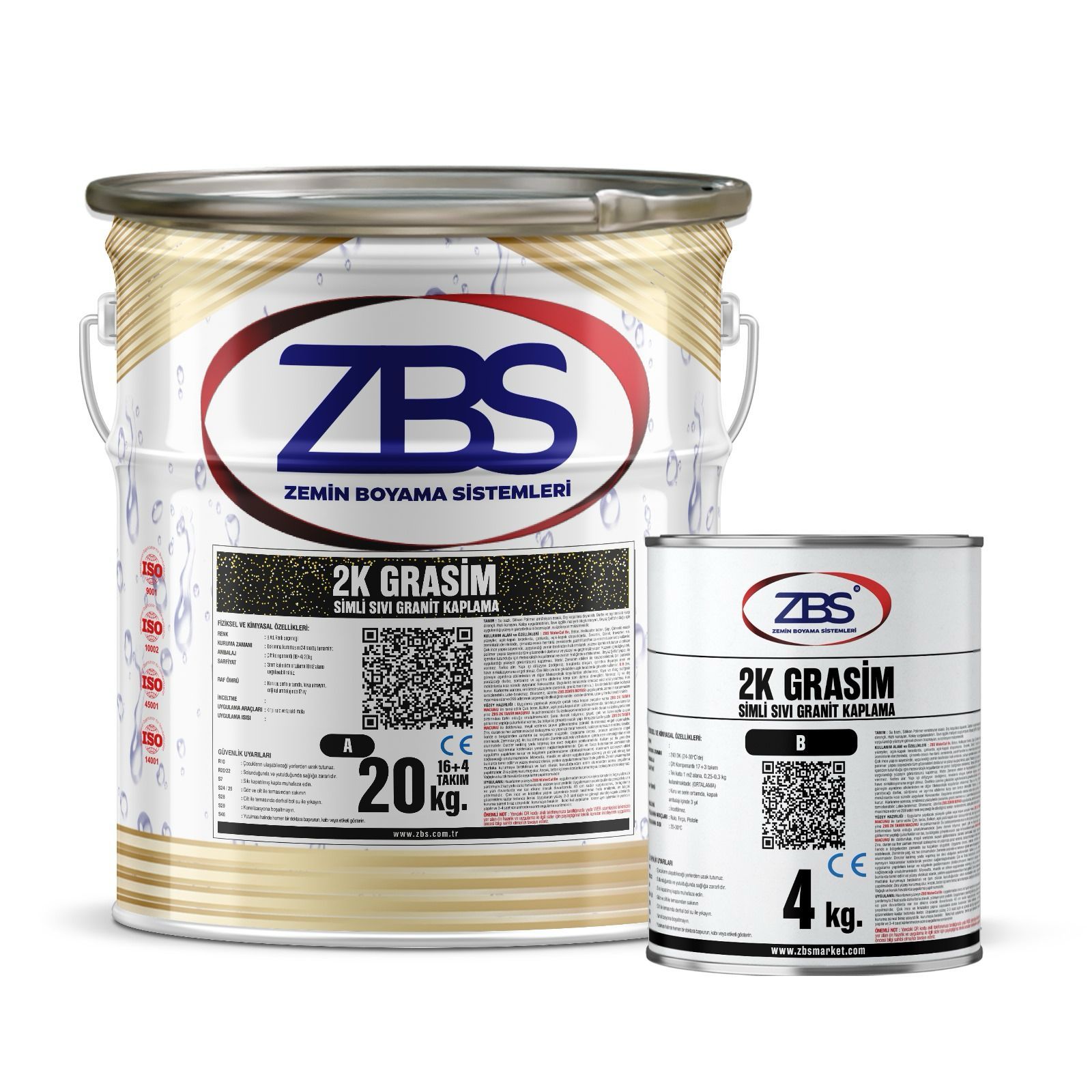 ZBS 2K GRASİM-UV (IŞILDAYAN SİMLİ, SIVI GRANİT KAP.)-DIŞ MEKAN