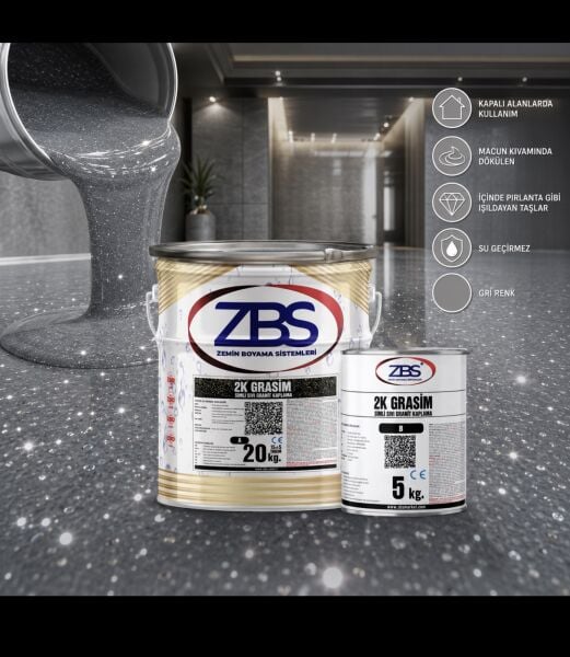 ZBS 2K GRASİM-SW (Pırlanta ışıltısı içeren, sıvı granit kap.)-İÇ MEKAN