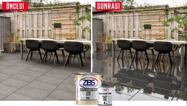 ZBS 2K SERAMİK VERNİK (yeni gibi parlak ve su geçirmez seramikler için)