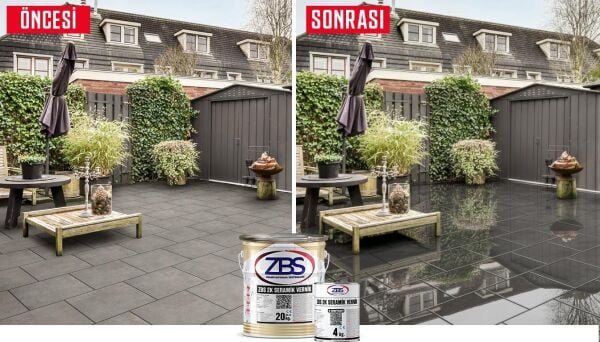 ZBS 2K SERAMİK VERNİK (yeni gibi parlak ve su geçirmez seramikler için)