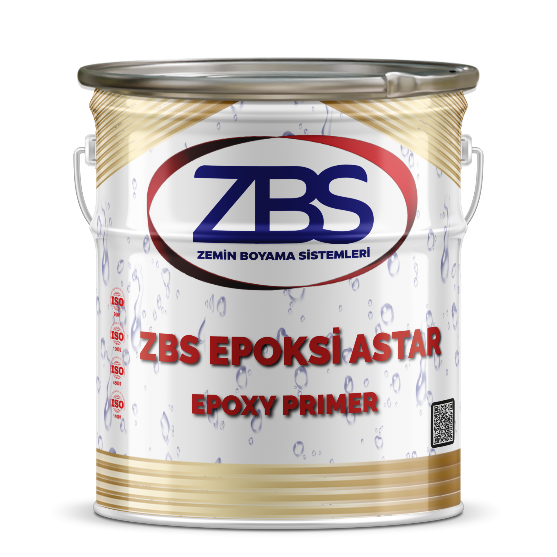 ZBS 2K SOLVENTLİ EPOKSİ ASTAR BOYA (15+3) 18kg/tkm